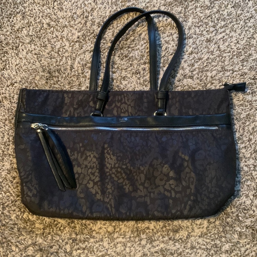 Tutilo New York black leopard/cheetah print